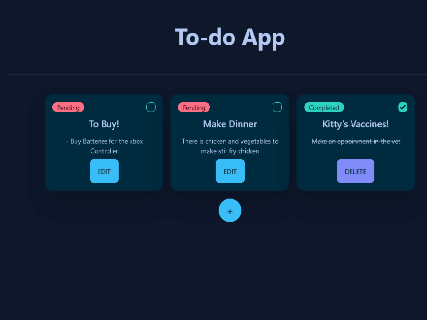 To-do App Screenshot